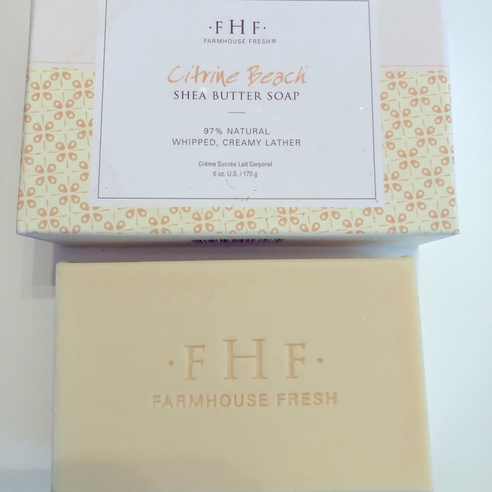 Farmhouse Fresh Citrine Beach Shea Butter Soap
